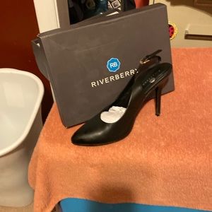 Slingbacks size 10, 4 inch heel worn two or three times in new box